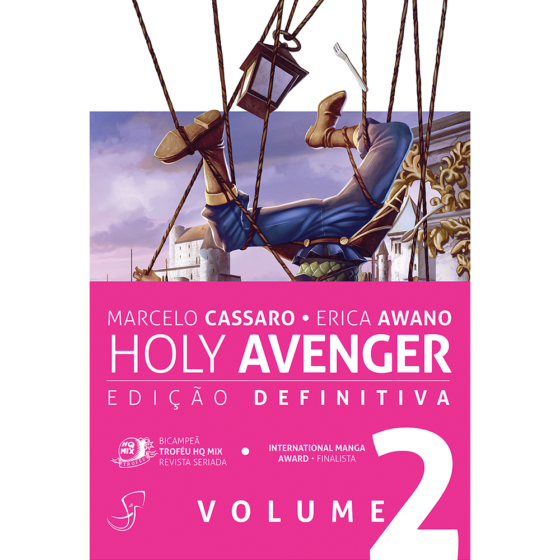 Capa de Holy Avenger edição definitiva 2, uma HQ de Tormenta.
