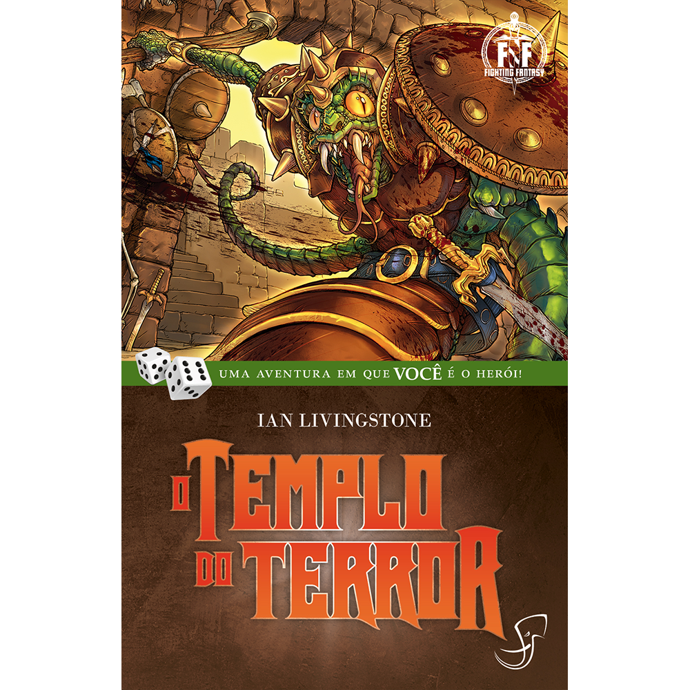 Templo do Terror - Livro Jogo RPG Solo