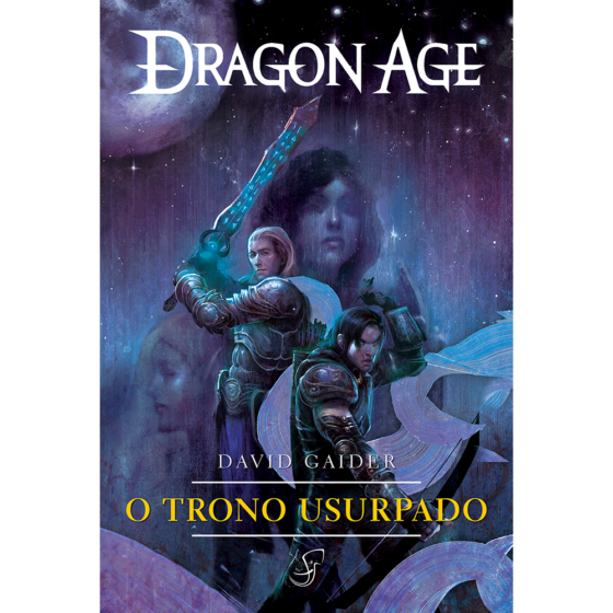 Capa do livro Dragon Age O Trono Usurpado.