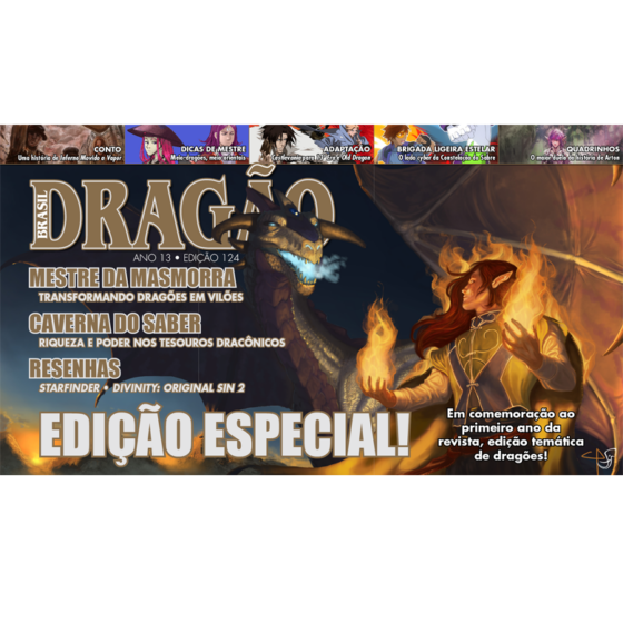 Capa Dragão Brasil 124 edição especial