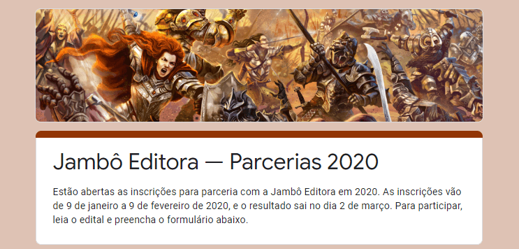 Parcerias 2020