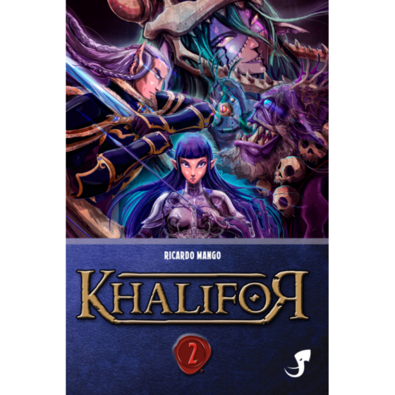 Capa de Khalifor volume 2, HQ com os episódio 05 ao 09 de Khalifor.