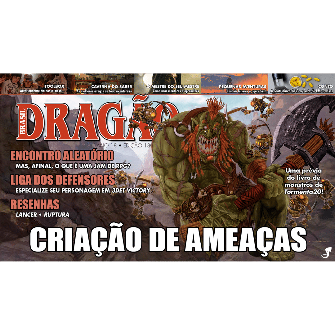 Revista Rpg Dragão Brasil Nº 43 - Battletech / Magic