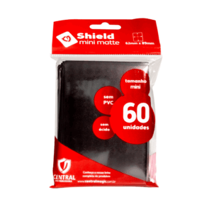 Central Acessórios —  Shield Japonês Matte — Preto (60 Unidades)