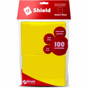 Central Acessórios —  Shield Padrão Matte — Amarelo (100 Unidades)