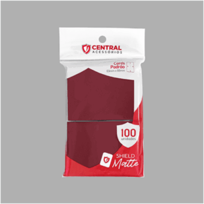 Central Acessórios —  Shield Padrão Matte — Framboesa (100 Unidades)