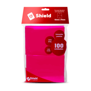 Central Acessórios —  Shield Padrão Matte — Rosa Choque (100 Unidades)