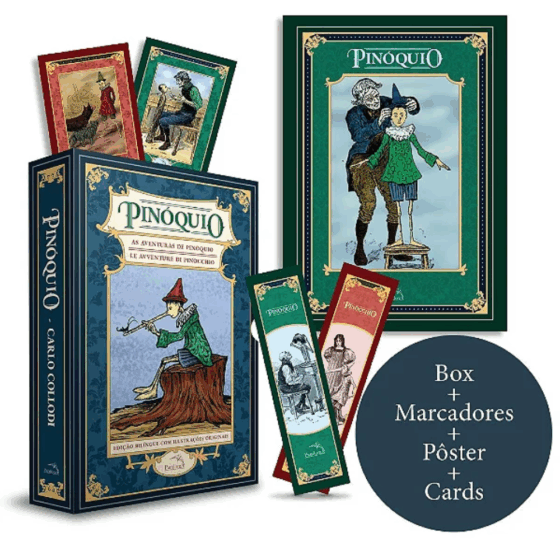 Pinóquio — Box Edição Bilíngue