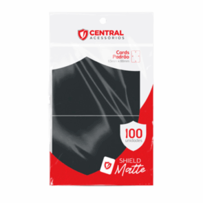 Central Acessórios —  Shield Padrão Matte — Preto (100 Unidades)