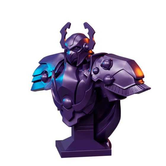 Estatua Busto Mestre Arsenal - Imagem 3