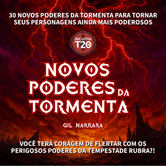 Iniciativa T20 | Novos Poderes da Tormenta