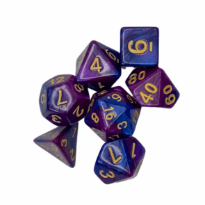 Conjunto de Dados Jambô — Mesclado Roxo e Azul