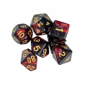 Conjunto de Dados Jambô — Mesclado Vermelho e Preto