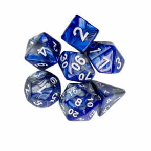 Conjunto de Dados Jambô — Mesclado Azul e Prata