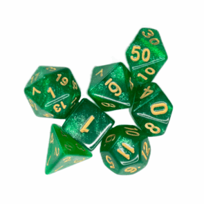 Conjunto de Dados Jambô — Glitter Verde