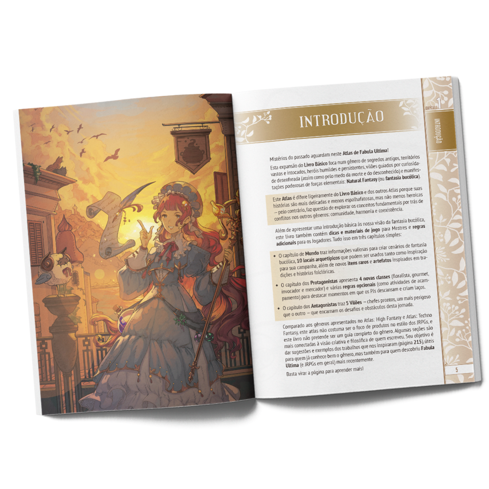 Fabula Ultima — Atlas: Natural Fantasy - Imagem 3