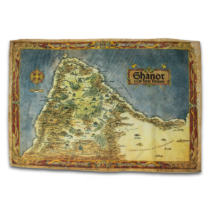 Tesouros de Ghanor — Mapa de tecido